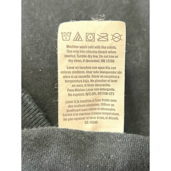 Fruit of the Loom Mens HD Cotton Short Sleeve Planet Fitness Graphic Tee Black L - Picture 7 of 9